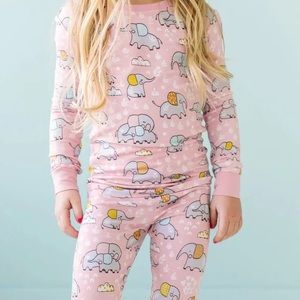 LITTLE SLEEPIES ELEPHANT SNUGGLES (short sleeve)